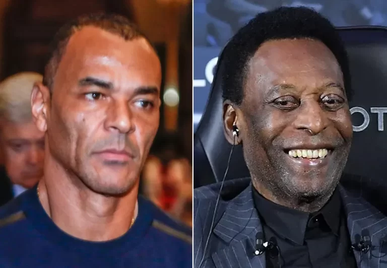 Cafu e mais amigos vão à missa de sétimo dia de Pelé, no Rio de Janeiro