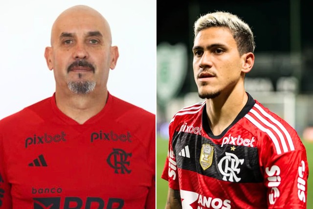 Preparador demitido pelo Flamengo após socar Pedro se concilia com atacante e diz estar ‘tudo esclarecido’