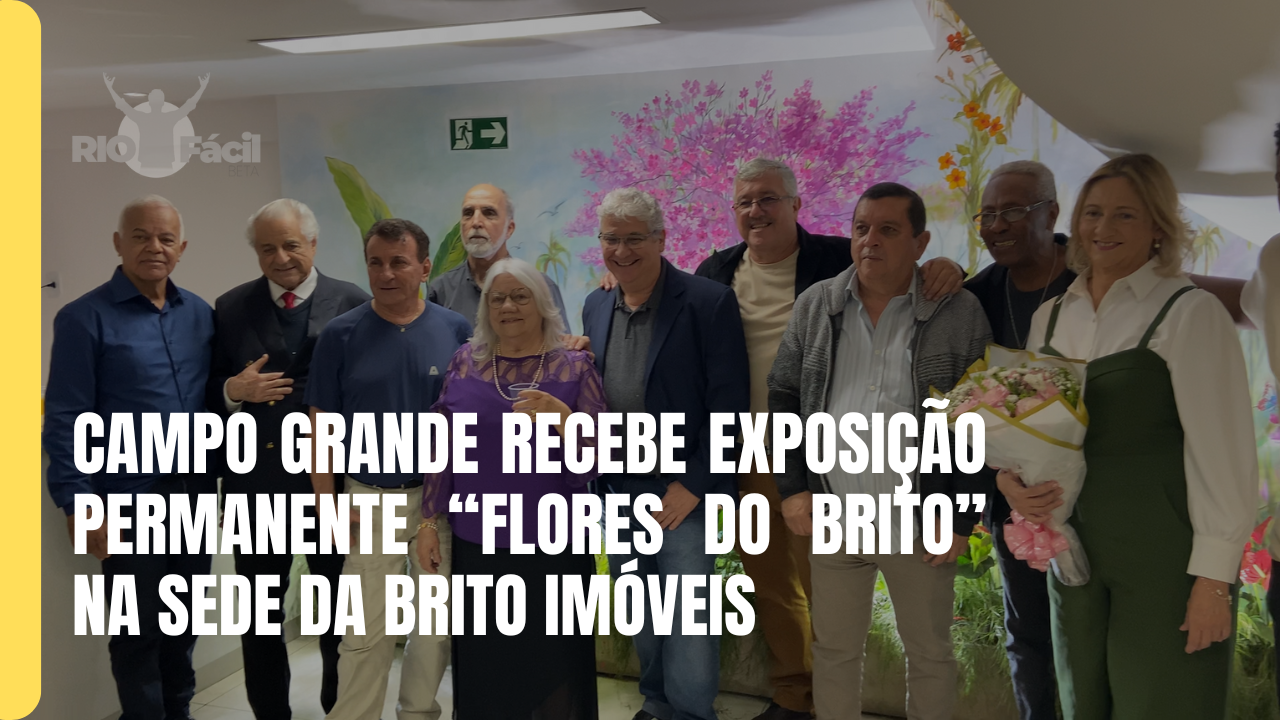 Campo Grande recebe Exposição Permanente “Flores do Brito” na sede da Brito Imóveis