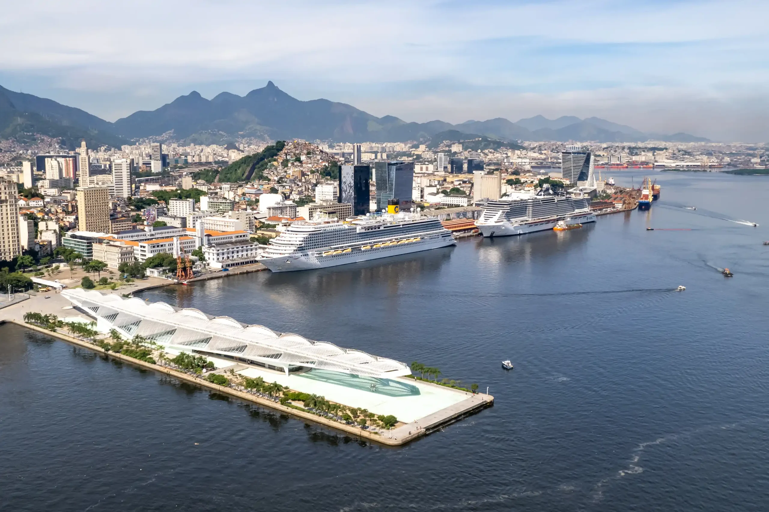 Início da temporada de cruzeiros 2025/26 no Porto do Rio de Janeiro