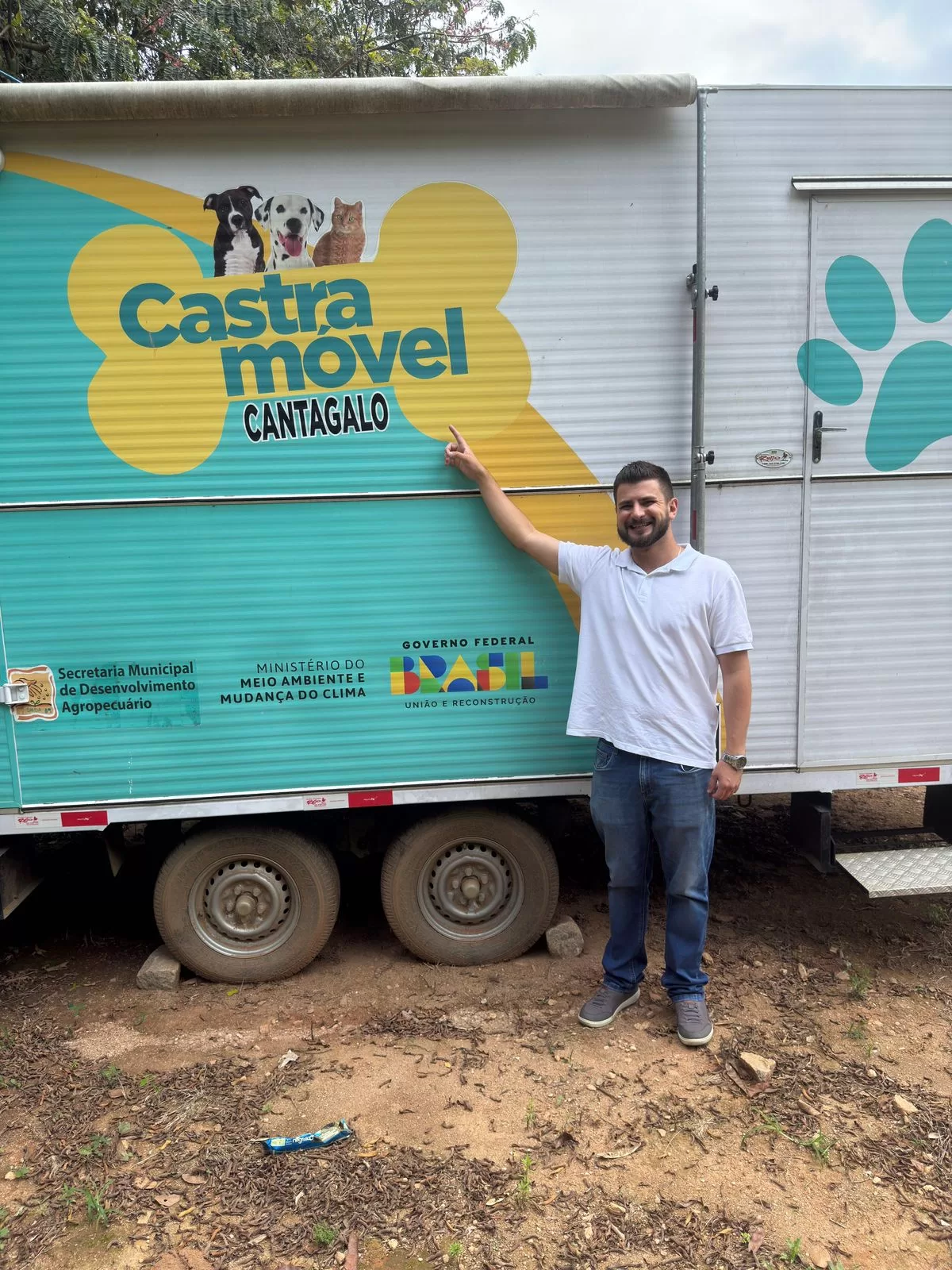 Castramóvel chega a Cantagalo para fortalecer ações de bem-estar animal