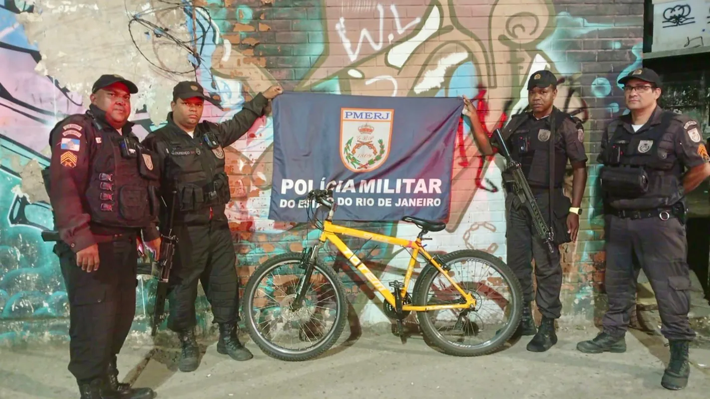 PM recupera bicicleta roubada no Centro de Niterói