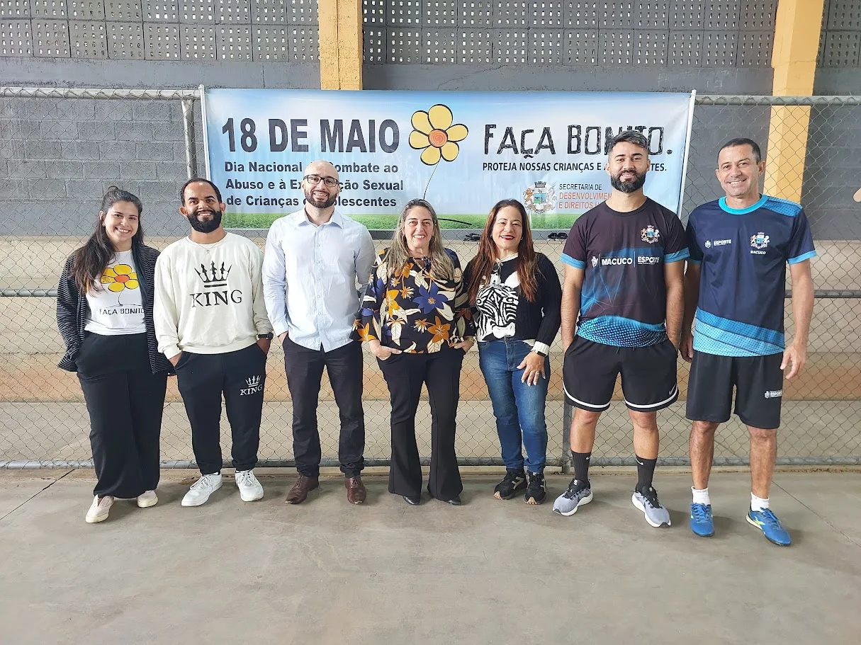 Macuco realiza evento de sensibilização do projeto ‘Faça Bonito’ para jovens atletas