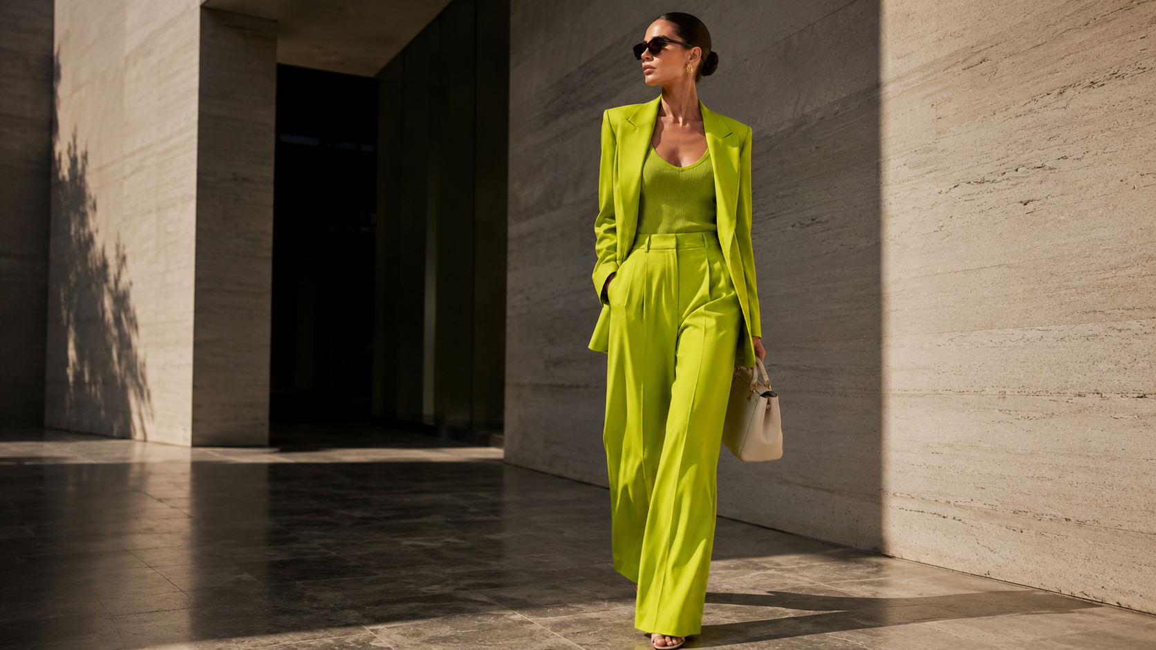 Elisabete Bohemio Baccelli analisa o verde chartreuse como a cor vibrante que promete dominar a moda em 2026