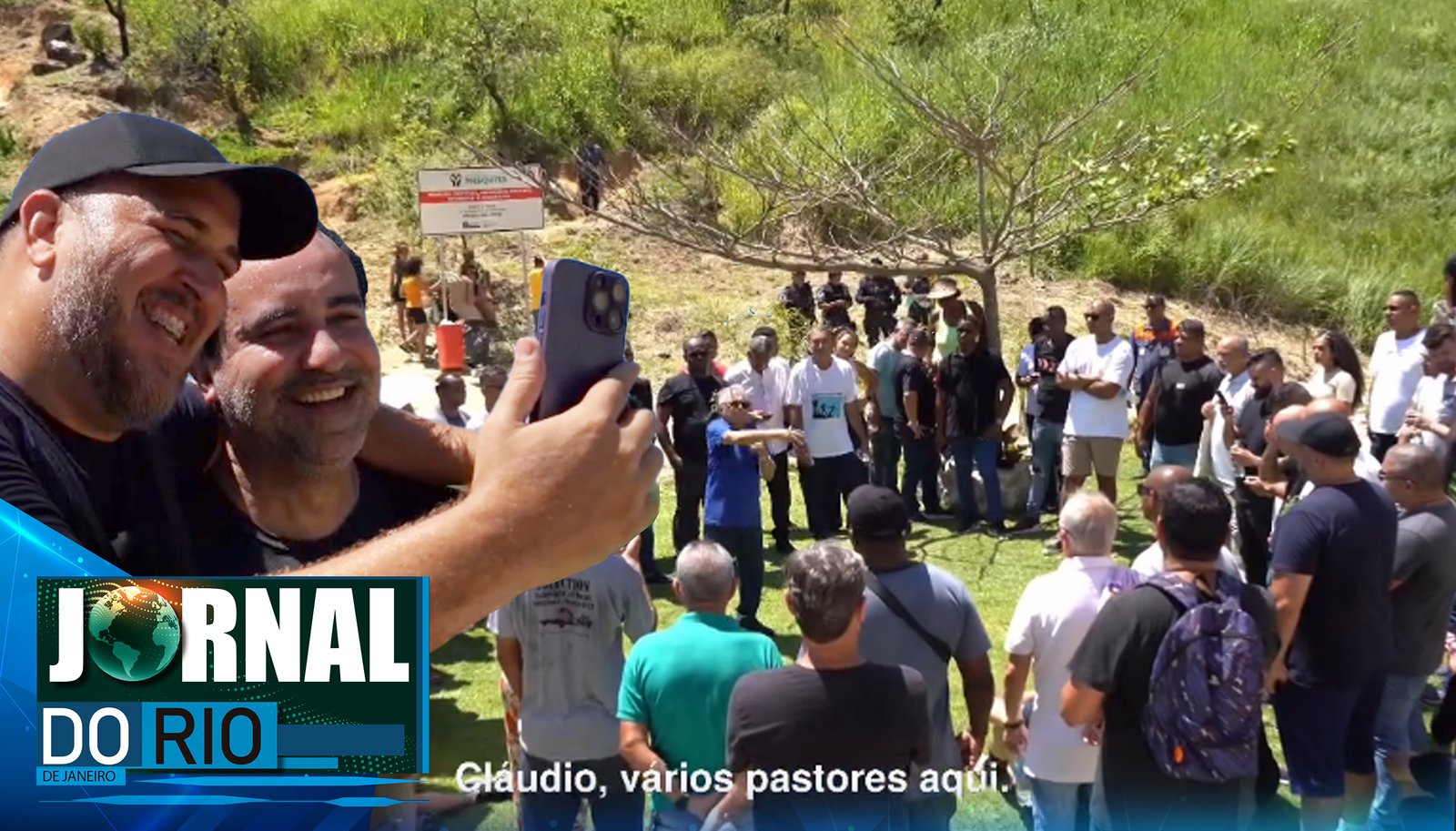 Jorge Miranda (PL) destaca a inauguração do Monte Horebe em Mesquita
