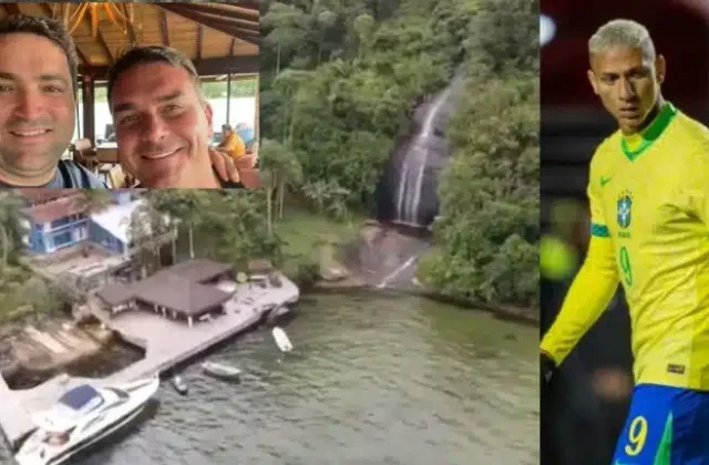 Richarlison menciona R$ 10 milhões e responsabiliza Flávio Bolsonaro em conflito sobre propriedade em Angra
