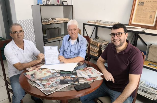 Câmara Municipal de Cantagalo celebra 40 anos do Jornal da Região com homenagem especial